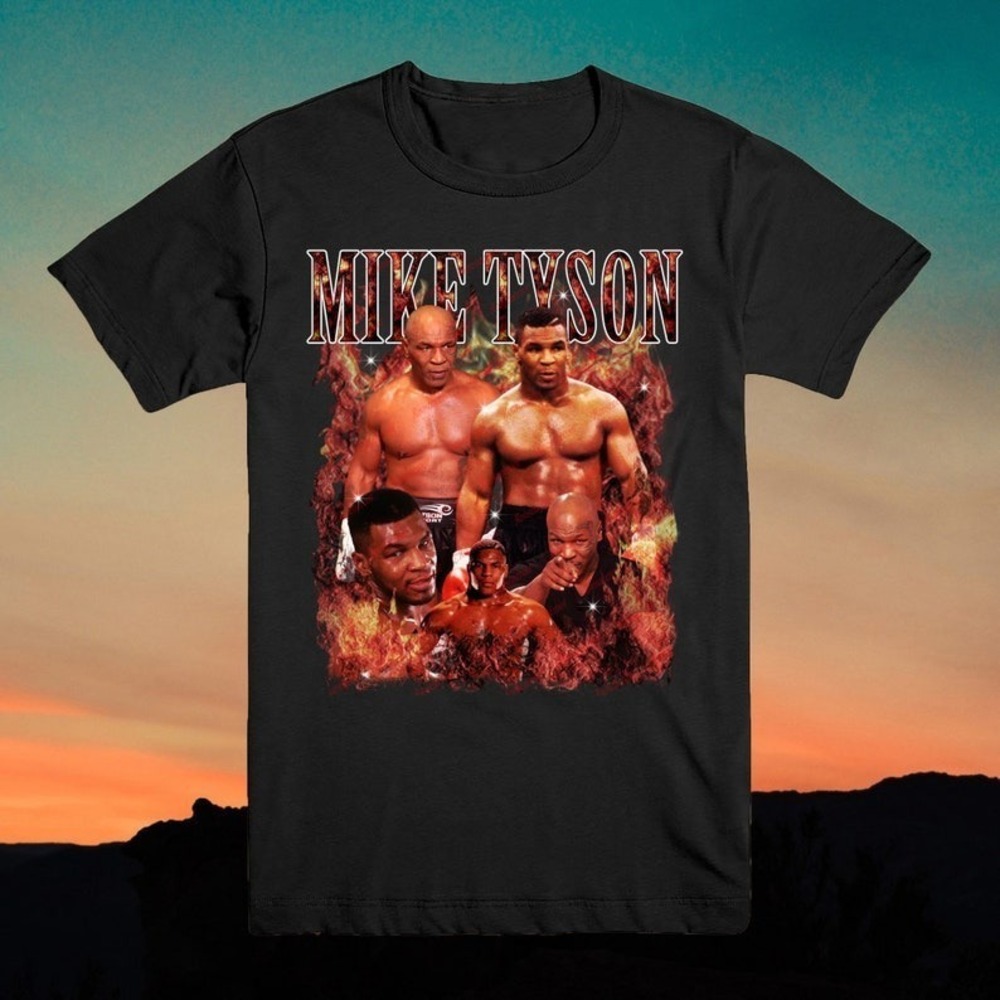 Mike Tyson Shirt Mike Tyson Homage Retro Mike